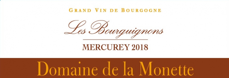 Mercurey "Les Bourguignons" 2018