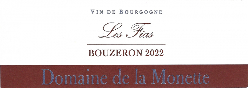 Bouzeron "Les Fias" 2022
