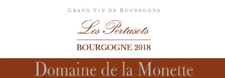 Bourgogne Côte Chalonnaise "Les Pertusots" 2019